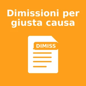 Dimissioni per giusta causa
