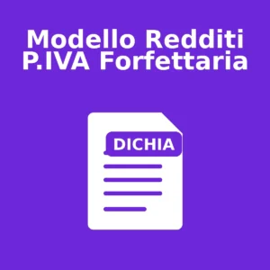 Modello Redditi P.IVA Forfettaria